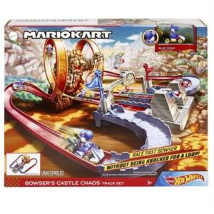 Hot Wheels Mario Kart Bowserın Kalesinde Kaos