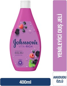 Johnsons Vita-Rich Duş Jeli Ahududu Özlü Yenileyici 400 Ml