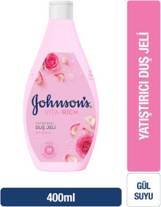 Johnsons Vita-Rich Duş Jeli Gül Suyu Yatıştırıcı 400 Ml