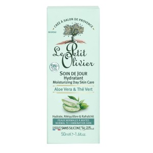Le Petit Olivier Aloe Vera&Green Tea Day Skincare 50 Ml
