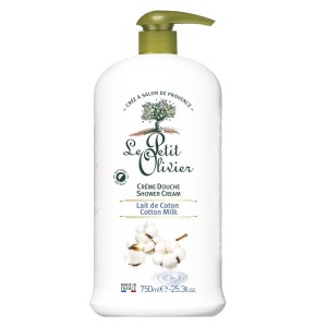 Le Petit Olivier Cotton Milk Shower Cream 750 Ml