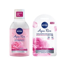 Nivea Aqua Rose Makyaj Temizleme Suyu 400 Ml + Göz Maskesi Set