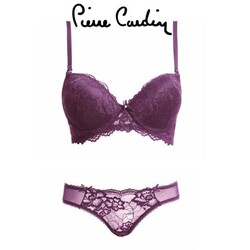 Pierre Cardin 4560 Sütyen Takımı Mürdüm 80B