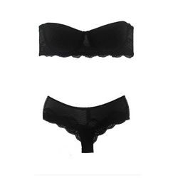 Pierre Cardin 4696 Sütyen Takımı Siyah 85B