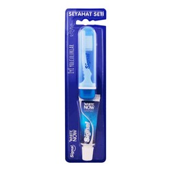 Signal White Now Diş Macunu 16 Ml + Orta Diş Fırçası Seyahat Seti