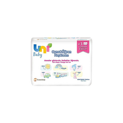 Uni Baby Islak Havlu Aktif Oyna&Öğren 52X3'lü